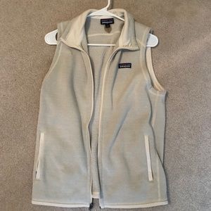 White/Cream Patagonia Vest